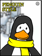 As seen on the cover of the November 2005 Penguin Style