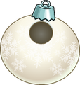 White Snowflake Bauble