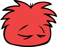 Former Red Puffle sleeping (2006-2010)
