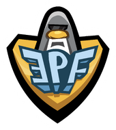 EPF Badge Pin, Club Penguin Rewritten Wiki