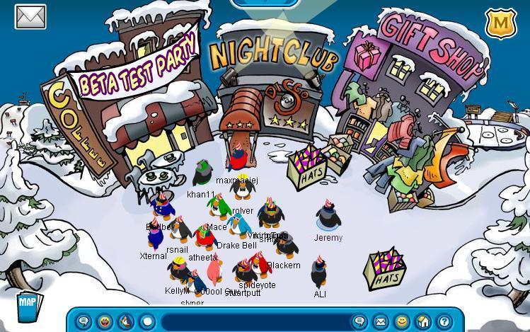 Club Penguin Online - Lançamento Oficial (Beta Party) 