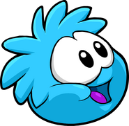 Another image of a Blue Puffle