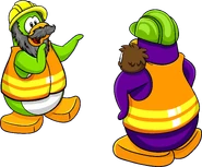 CPT 278 construction discuss.png (438 KB) As seen in issue 278 of the Club Penguin Times, along with the Hard Hat, Gray Beard, and Green Hard Hat
