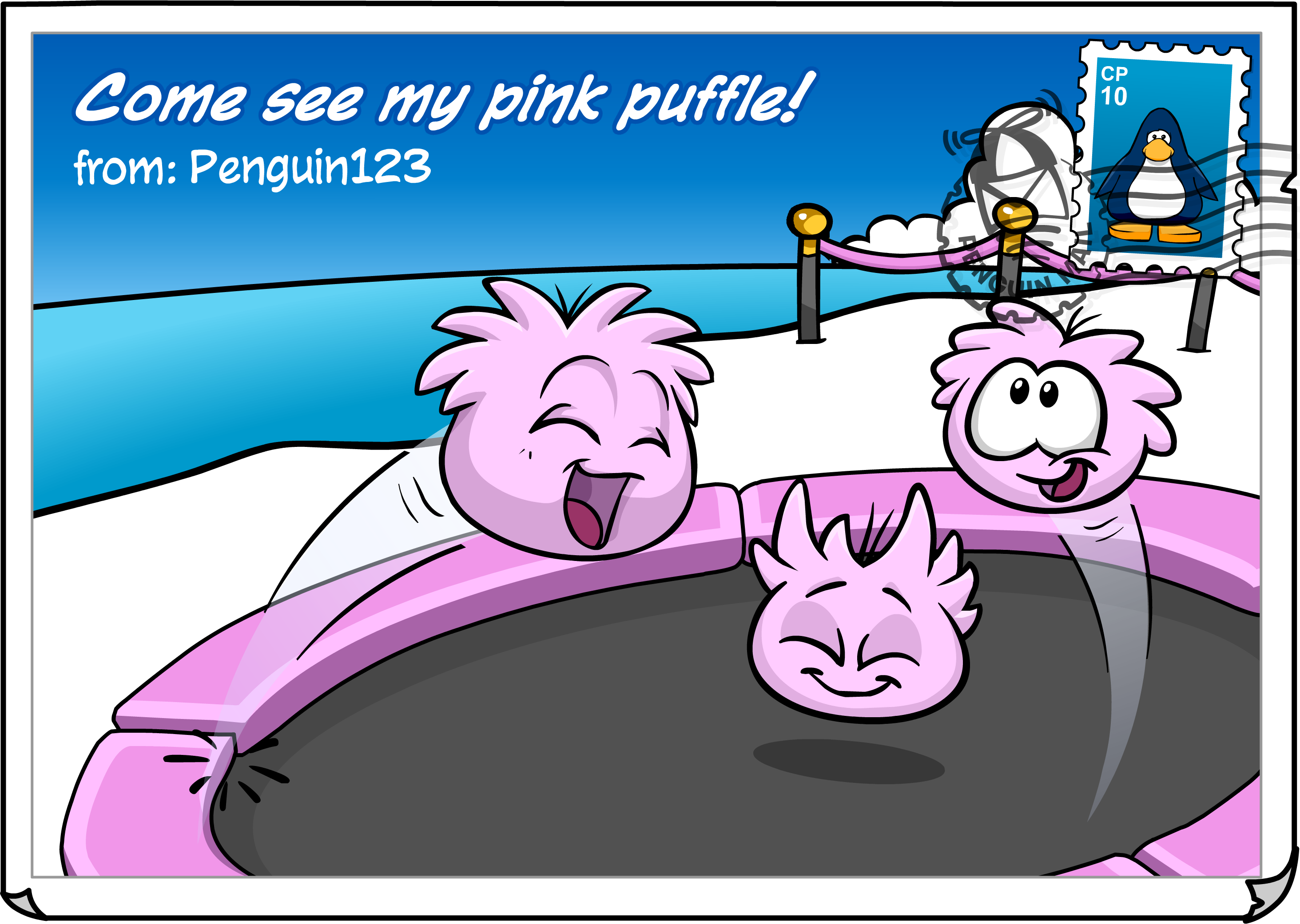 Pink, Club Penguin Wiki