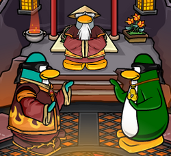 🔴Festa Ninja e Visita do Sensei! - Club Penguin Avalanche 