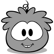 A Grey Puffle (placeholder puffle).