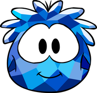 Blue Crystal Puffle Costume icon