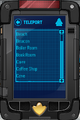 The teleport feature on the former EPF Phone