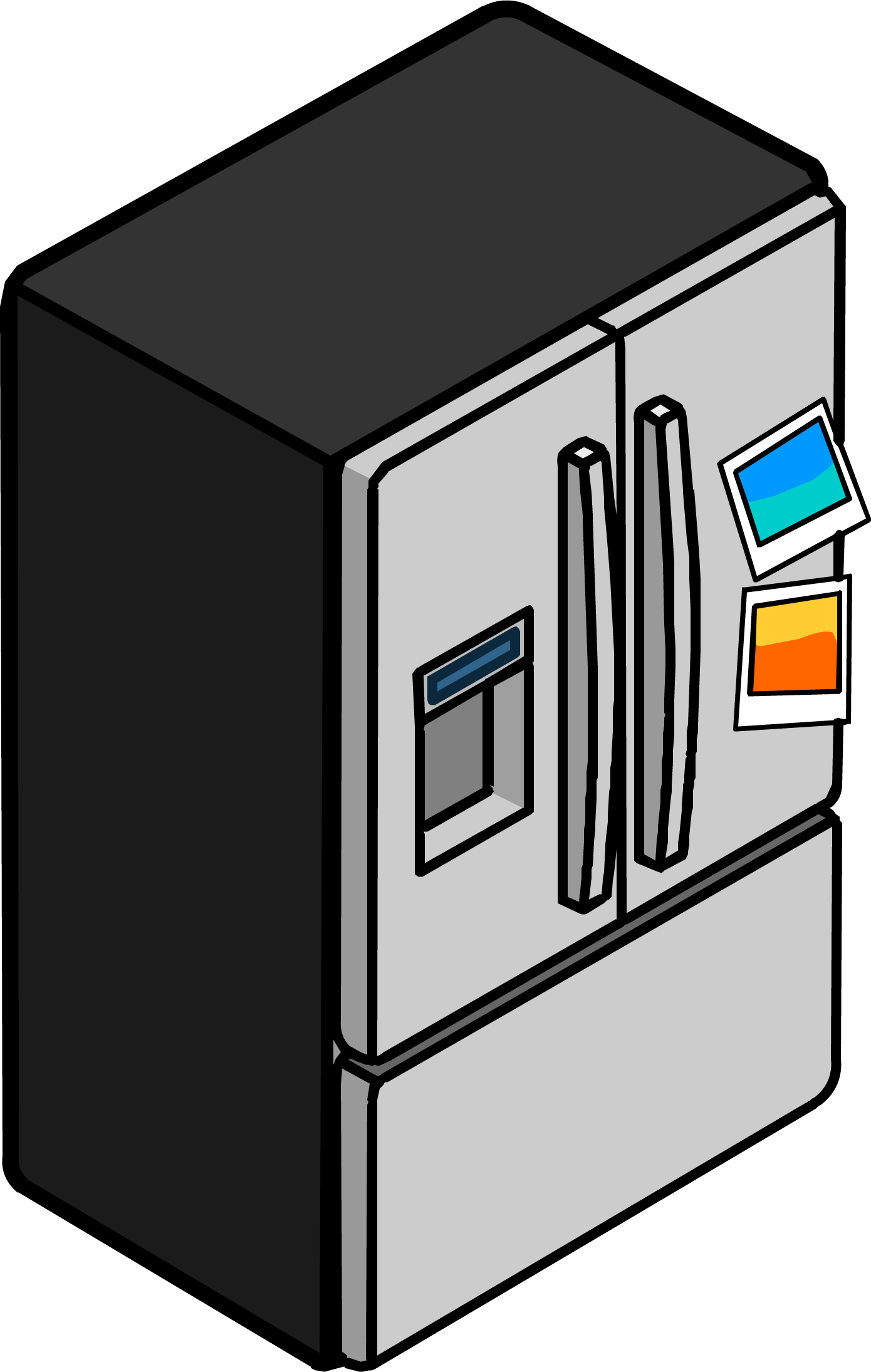 Brushed Steel Fridge Club Penguin Wiki Fandom