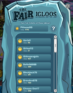 The Fair Igloos List