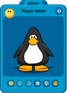 An old player card of other penguins