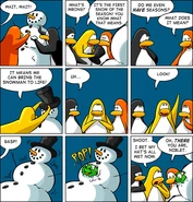 Frosty the Puffle (Dec 30, 2007)