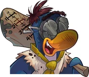 The Ask Garugg portrait when hovered over