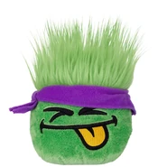 The Green Puffle with Sundae Swirl plush