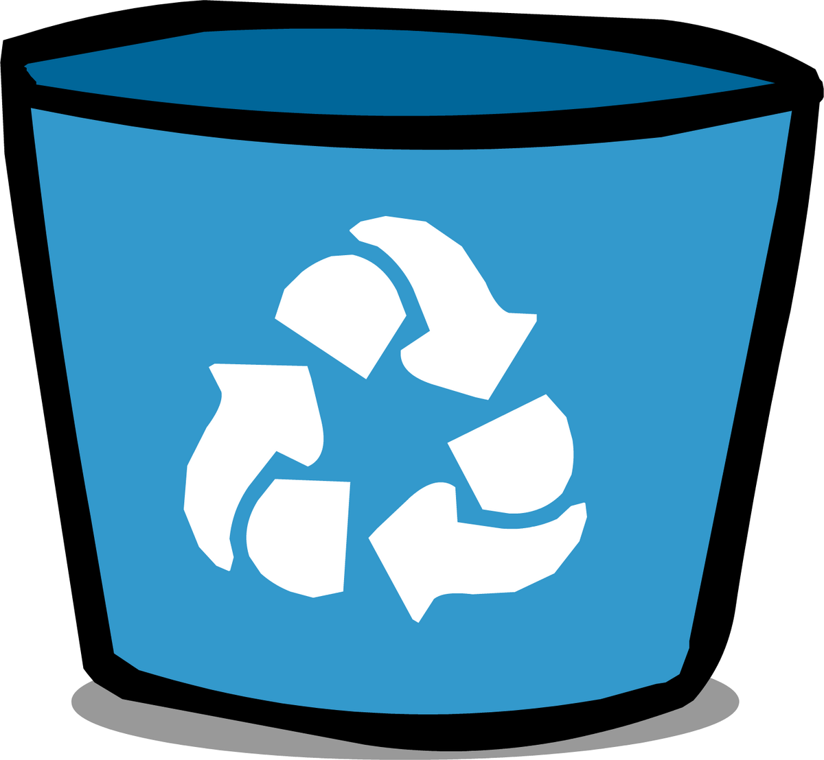 Recycle bin PNG Image | Recycle bin icon, Recycling bins, Trash can