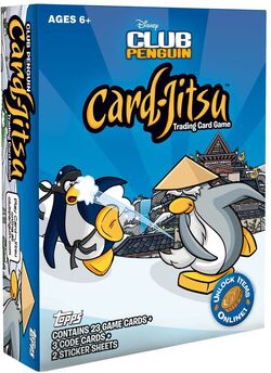 Topps Disney CLUB PENGUIN Power Card Jitsu Card # 9 Penguin Band 49/68