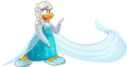 Elsa Penguin Login Screen