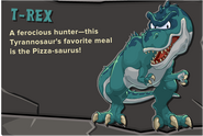 Blue T-Rex Description