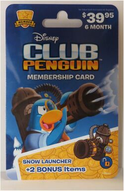 Membership card (unused) : r/ClubPenguin