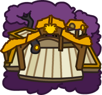 Gold Puffle Tree House icon