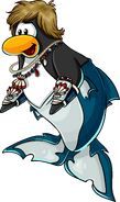 As seen in the August 2009 Costume Trunk, along with The Surf, Merpenguin Fin, and Shell Cuffs