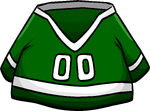 Green Hockey Jersey