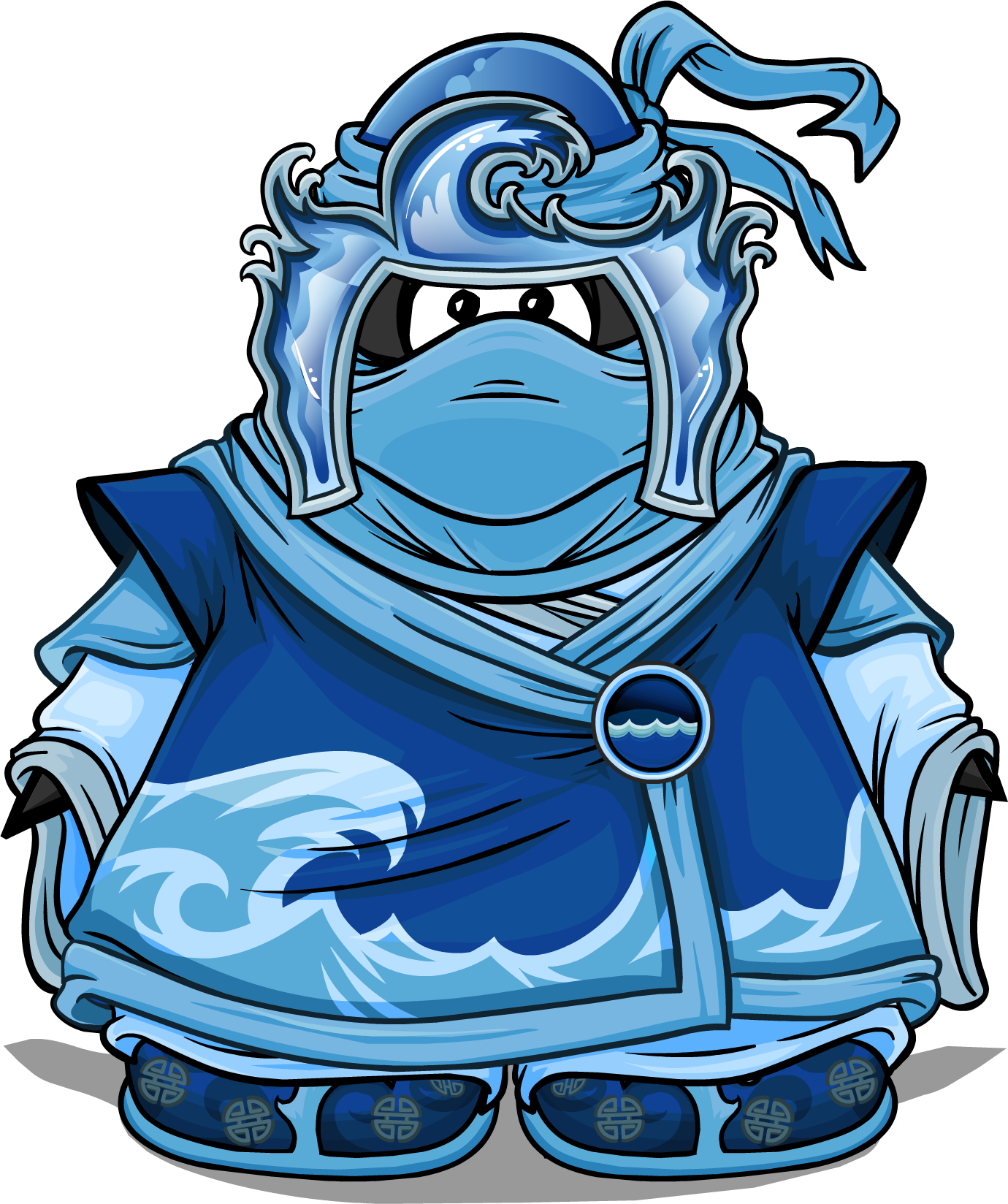 Club Penguin Water Ninja Sticker