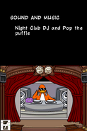 Pop and the DJ Penguin for sound and music