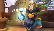 Rockhopper with the Bottle of Fair Winds