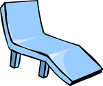 Blue Deck Chair