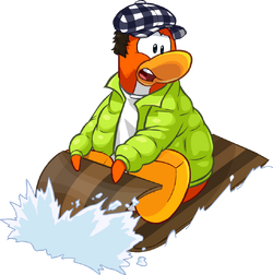 Club Penguin Sled Racing