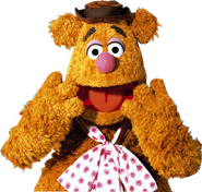 Oso Fozzie en su forma Muppet