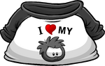 I Heart My Black Puffle T-Shirt