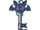 Puffle Bat Key Pin