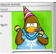 As seen in issue 136 of the Club Penguin Times