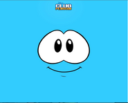 Blue puffle wallpaper