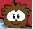 The Brown Puffle's new look in-game