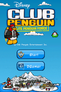 Club Penguin Elite Force titlescreen
