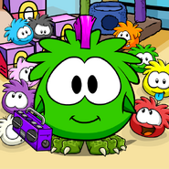 Spike Hike's Player Card (Puffle Party 2013)