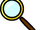 Magnifying Glass Pin