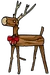 Reindeer Pin