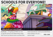 The Feature Story of issue #464 of the Club Penguin Times