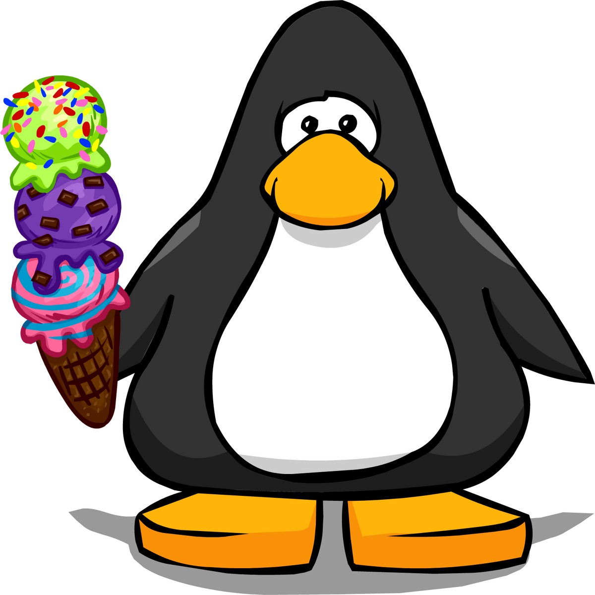 Penguin ice cream scoop clearance