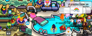 PH spotted in the Puffle Hotel Roof in the portuguese server Floco de Neve.