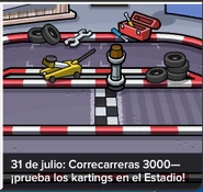 Mensaje en el diario