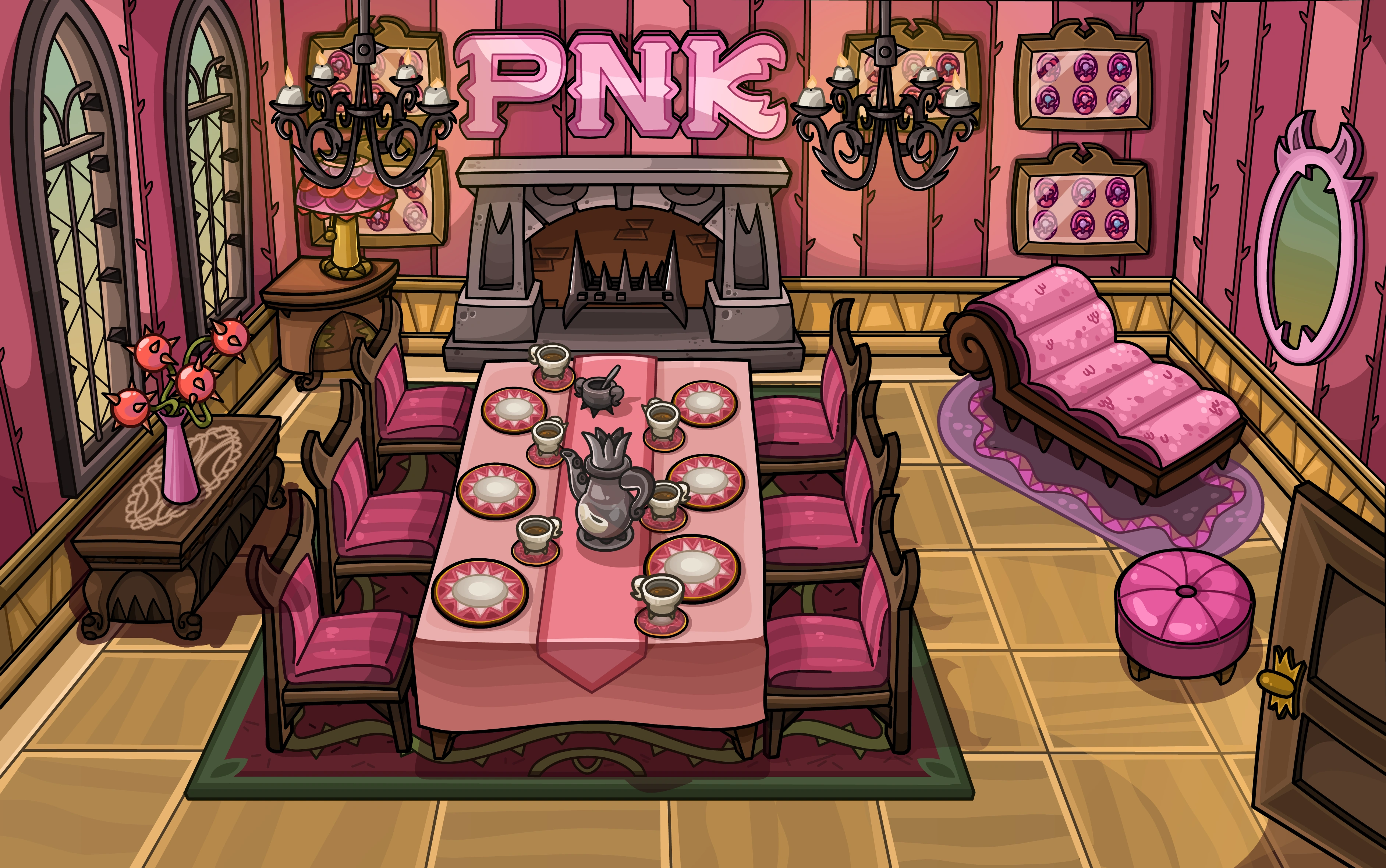 PNK House | Club Penguin Wiki | Fandom