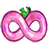 Pink berry icon