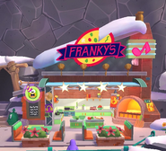 El exterior de Franky's.