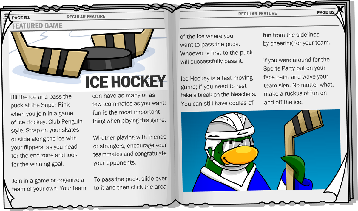 Hockey Referee, Club Penguin Rewritten Wiki
