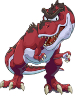 Red Tyrannosaurus Rex